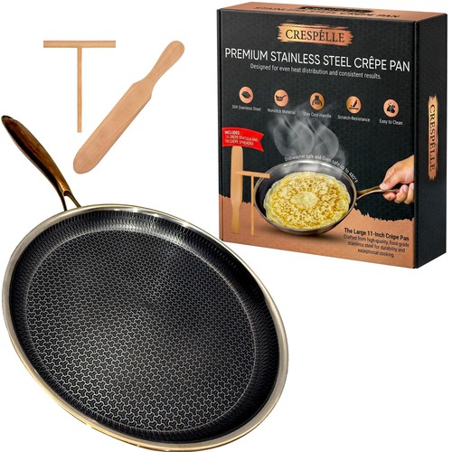 Inch crepe pan - crepe, stainless