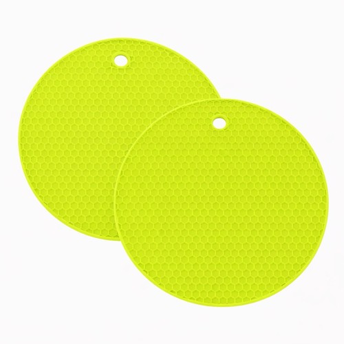 Heat resistant silicone trivet - heat,