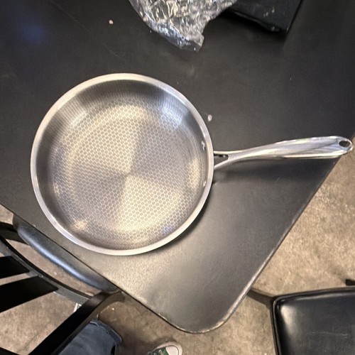 Stainless steel frying pan - stainless,
