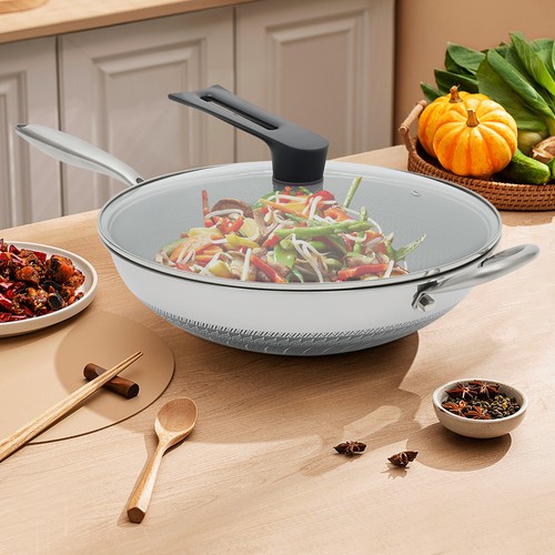 Double sided honeycomb cooking - sided,