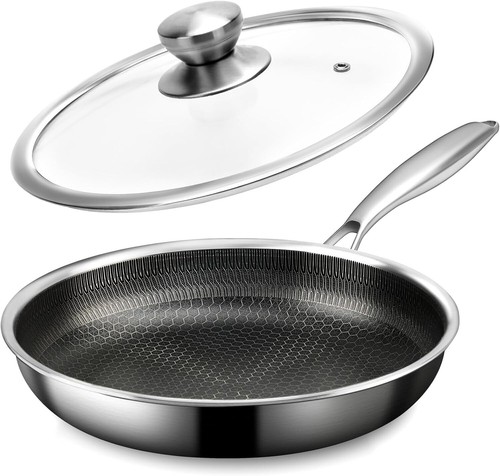 Stainless steel skillet - stainless,