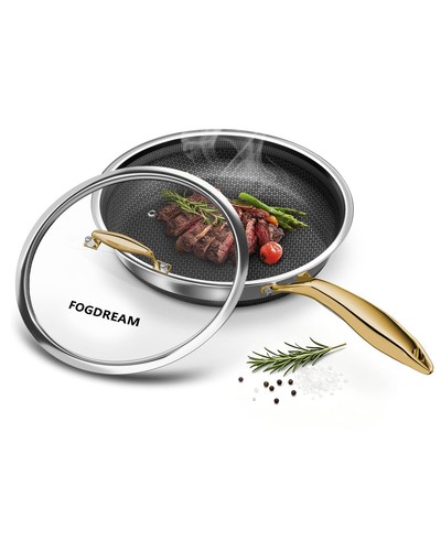 Inch stainless steel frying - 8,