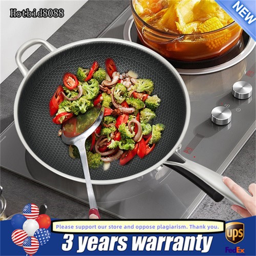 Double sided honeycomb frying - sided,