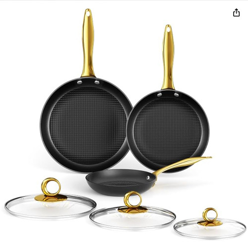 Frying pan set with - frying,