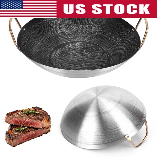 Nonstick honeycomb wok - nonstick,