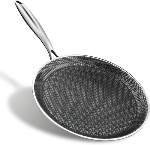 Crepe pan dosa tawa triply - crepe,