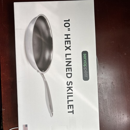 Hex lined skillet - hex,