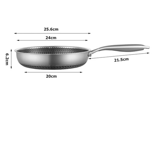 Nonstick honeycomb frying pan - nonstick,