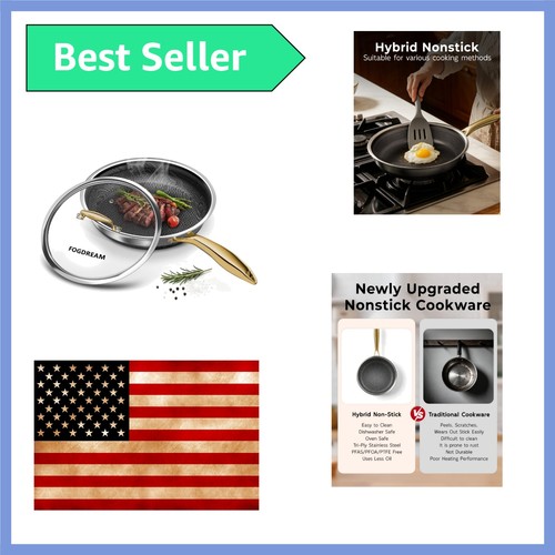 Inch stainless steel frying - 10,