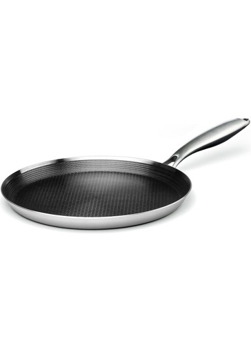 Stainless steel crepe pan - stainless,