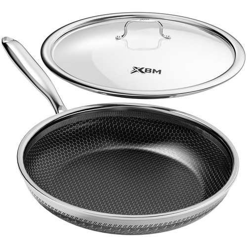 Xbm frying pan nonstick - pan, with