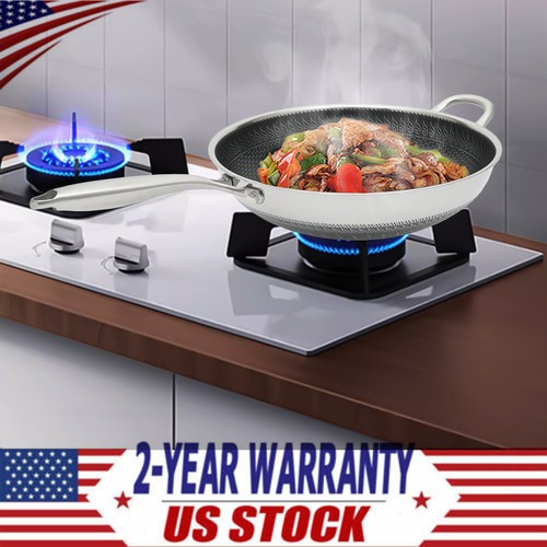 34cm stainless double - 34cm,