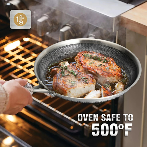 Honeycomb non stick stainless - honeycomb, non-stick