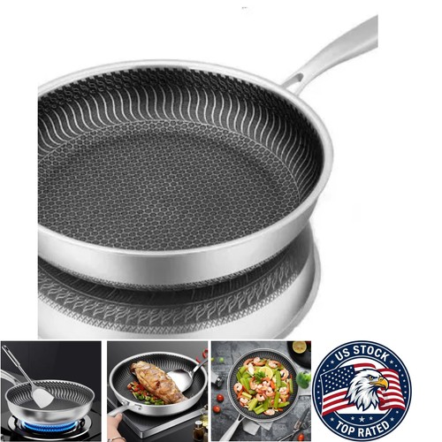 Stainless steel frying pan 316 - stainless,