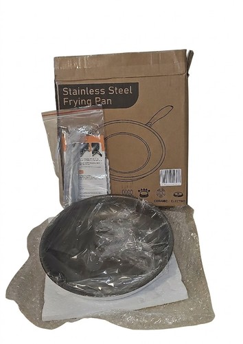 24cm stainless steel frying - stainless,