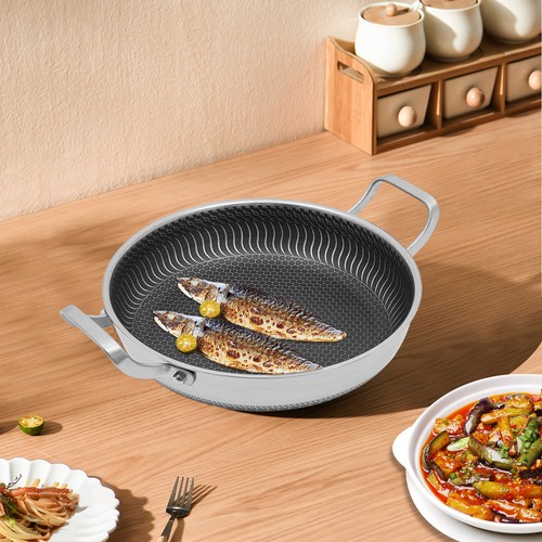 316 stainless steel frying - 316, pan