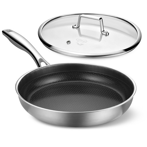 12inch frying pan with lid - pan,